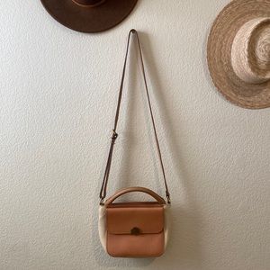 two toned madewell crossbody